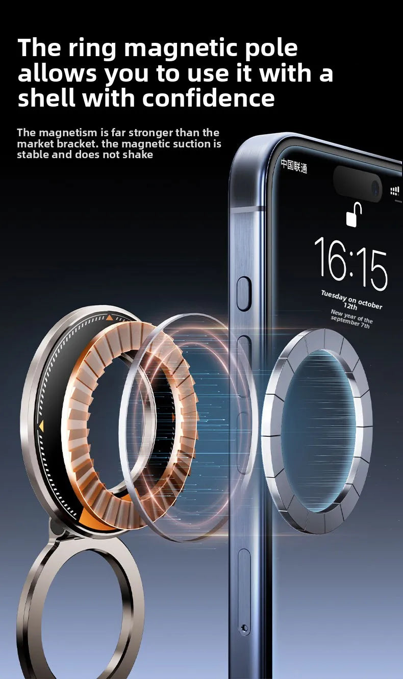 Magnetic Wireless Car Charger Phone Fast Car Charing Mount Station For Iphone 15 14 13 12 Pro Max Magnet Phone Holder